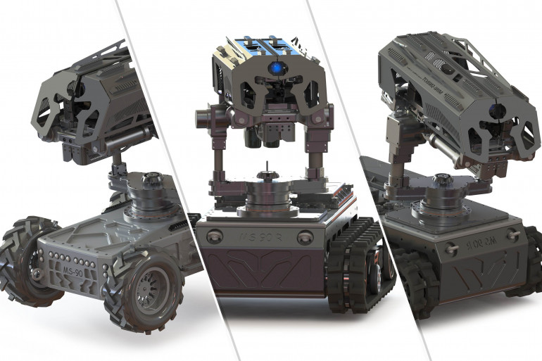 découvrez notre prototype de robot terrestre innovant, conçu pour explorer des terrains variés avec précision et efficacité. parfait pour des applications dans la recherche, l'agriculture et la surveillance environnementale, ce robot allie technologie avancée et performances remarquables pour repousser les limites de l'automatisation.