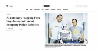 découvrez comment hugging face renforce sa position dans le domaine de l'ia en acquérant pollen robotics. apprenez-en davantage sur cette acquisition stratégique et ses implications pour l'avenir de la robotique et de l'intelligence artificielle.