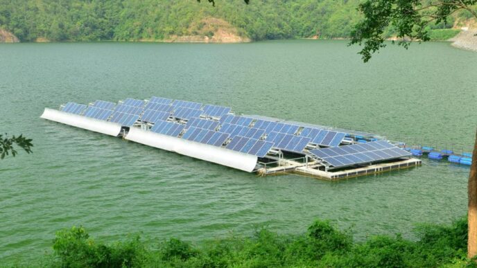découvrez les avantages des panneaux solaires flottants aux usa : une solution innovante pour l'énergie renouvelable, qui optimise l'espace et réduit l'évaporation de l'eau tout en produisant de l'électricité durable.