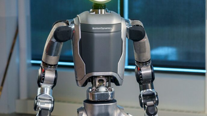 découvrez le révolutionnaire robot humanoïde hyundai, alliant technologie de pointe et design innovant. ce robot est conçu pour interagir avec les humains, effectuer diverses tâches et améliorer notre quotidien. explorez les fonctionnalités avancées et les applications potentielles de cette merveille de l'ingénierie.